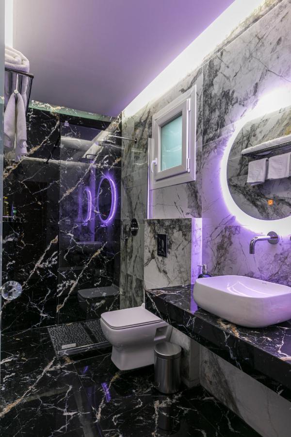 Jacuzzi Deluxe Villa Skala Sotiros Exteriör bild