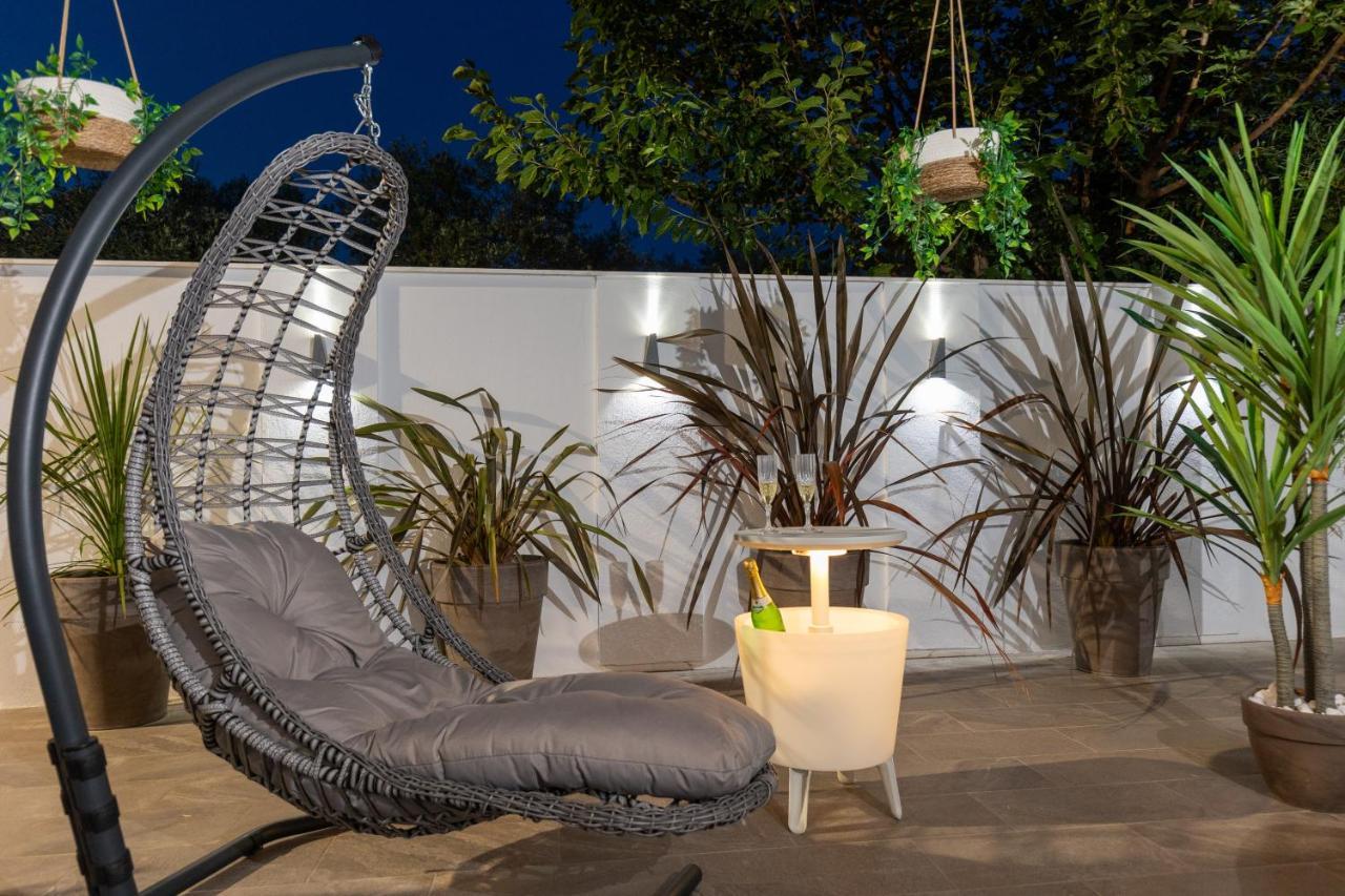 Jacuzzi Deluxe Villa Skala Sotiros Exteriör bild